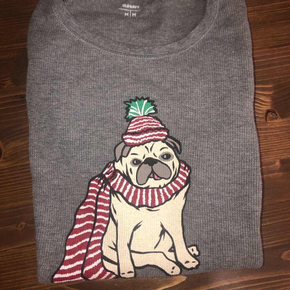 long sleeve pajama shirt